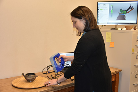 Digital monitoring of heritage site